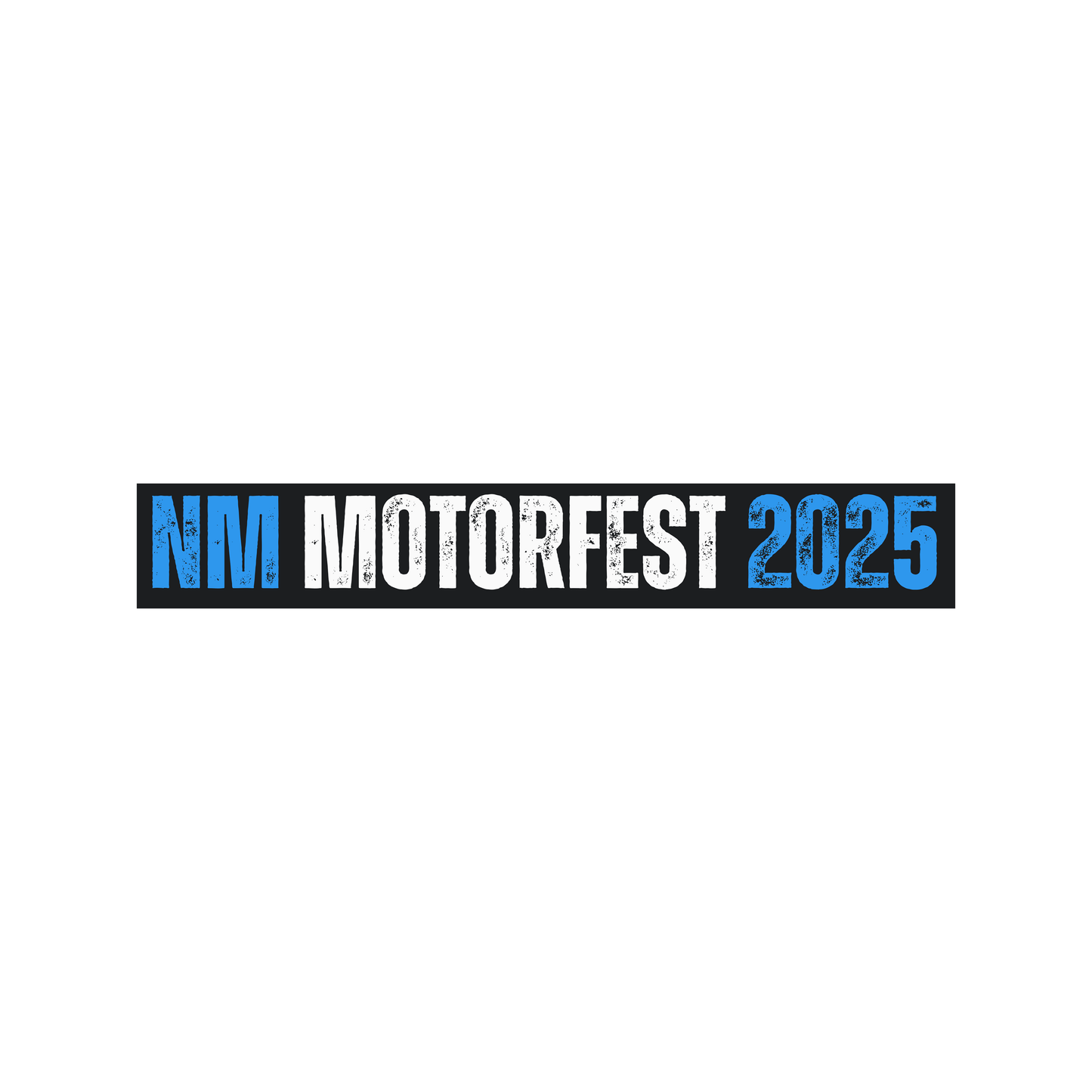 NM MOTORFEST 2025 2"x14" DECAL