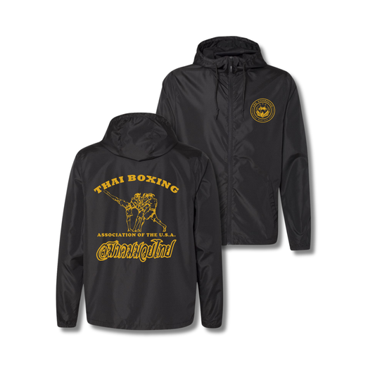ABQ KICKBOXING WINDBREAKER - BLACK