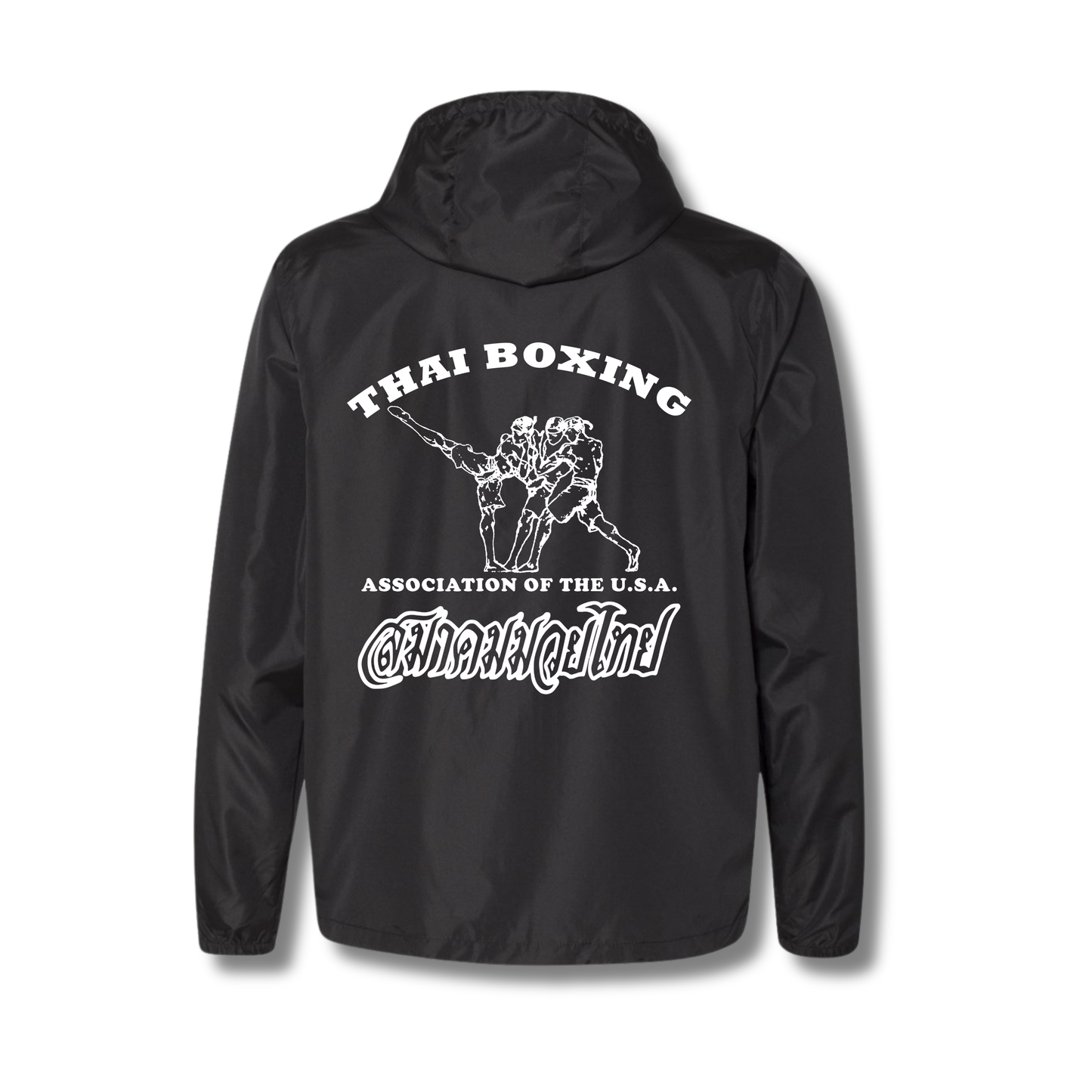 ABQ KICKBOXING WINDBREAKER - BLACK