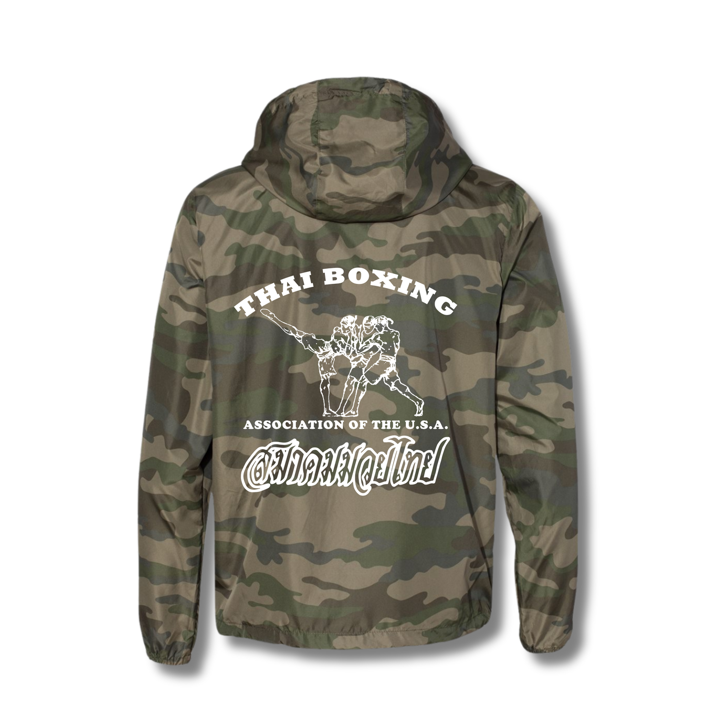 ABQ KICKBOXING WINDBREAKER - CAMO