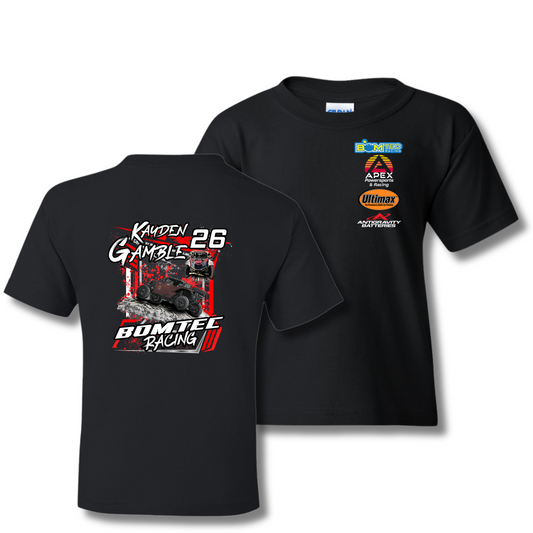 BOMTEC RACING T-SHIRT - YOUTH
