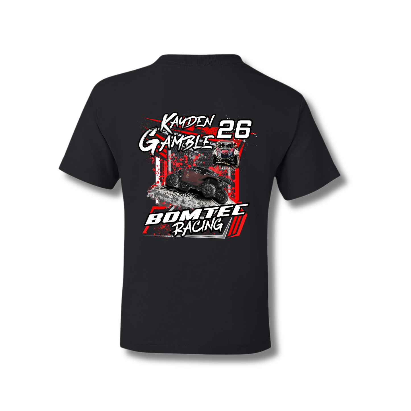 BOMTEC RACING T-SHIRT - YOUTH