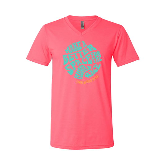 RON CROWDER - MAKE A BETTER SPACE - V-NECK T-SHIRT