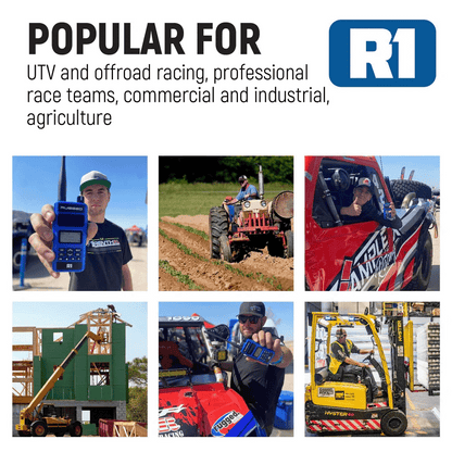 RUGGED HANDHELD RADIO AND MIC